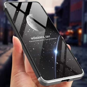 Xiaomi Poco X4 Pro 5G - Kılıf Parmak izi Yapmayan 3 Parça Ays Kapak thumbnail 4