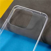 Xiaomi Poco C40 - Kılıf Şeffaf Soft Slim Fitt Süper Silikon Kapak thumbnail 3