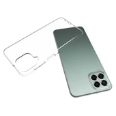 Samsung Galaxy M33 - Kılıf Şeffaf Soft Slim Fitt Süper Silikon Kapak thumbnail 6