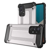 Samsung Galaxy A33 5G - Kılıf Çift Katman Zırh Tank Crash Military Kapak thumbnail 1