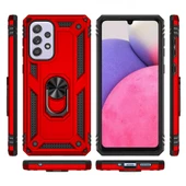 Samsung Galaxy A33 5G - Kılıf Yüzüklü Zırh Tank Vega Kapak thumbnail 2