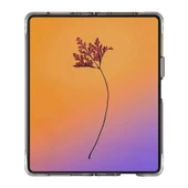 Samsung Galaxy Z Fold 4 - Kılıf Sert Şeffaf Pürüzsüz Vonn Kapak thumbnail 7