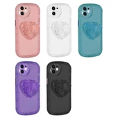 Apple iPhone 12 - Kılıf Kamera Korumalı Pop Soketli Renkli Ofro Kapak thumbnail 2