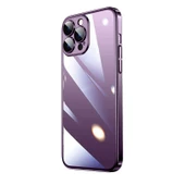 Apple iPhone 14 Pro Max - Kılıf Sert PC Renkli Çerçeveli Riksos Kapak - 1