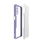 Samsung Galaxy A04S - Kılıf Kenarı Renkli Arkası Şeffaf Parfe Kapak thumbnail 3