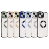 Apple iPhone 14 Plus - Kılıf Kamera Korumalı Logo Gösteren Omega Kapak thumbnail 2