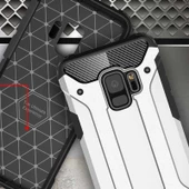 Samsung Galaxy S9 - Kılıf Çift Katman Zırh Tank Crash Military Kapak thumbnail 4