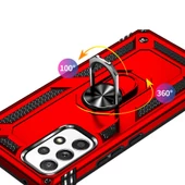 Samsung Galaxy A53 5G - Kılıf Yüzüklü Zırh Tank Vega Kapak thumbnail 4