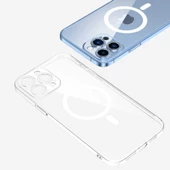 Apple iPhone 14 Pro - Kılıf Kamera Korumalı Magsafe Sert PC Porto Kapak - 4