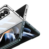 Samsung Galaxy Z Fold 4 - Kılıf Full Camlı Kıpta Kapak - 8