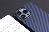 Apple iPhone 13 Pro Max - Kılıf Karbon Fiber Tasarımlı Karbono Kapak - 4