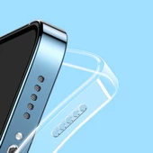 Apple iPhone 13 Pro - Kılıf Şeffaf Sert PC Vayt Kapak - 8