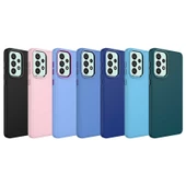 Samsung Galaxy A23 - Kılıf Metal Çerçeve ve Buton Tasarımlı Silikon Luna Kapak thumbnail 2