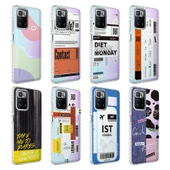 Xiaomi Redmi 10 - Kılıf Airbag Kenarlı Renkli Desenli Silikon Elegans Kapak thumbnail 2