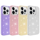 Apple iPhone 14 Pro - Kılıf Simli Koruyucu Shining Silikon thumbnail 2