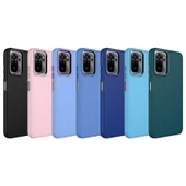 Xiaomi Redmi Note 10S - Kılıf Metal Çerçeve ve Buton Tasarımlı Silikon Luna Kapak thumbnail 2