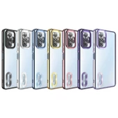 Xiaomi Redmi Note 10 Pro - Kılıf Kamera Korumalı Logo Gösteren Omega Kapak thumbnail 2