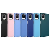 Samsung Galaxy M32 - Kılıf Metal Çerçeve ve Buton Tasarımlı Silikon Luna Kapak thumbnail 3