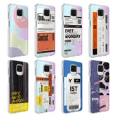 Xiaomi Redmi Note 9 Pro - Kılıf Airbag Kenarlı Renkli Desenli Silikon Elegans Kapak - 2