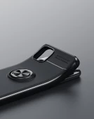 Samsung Galaxy A04E - Kılıf Yüzüklü Karbon Ravel Silikon Kapak thumbnail 6