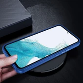 Samsung Galaxy A14 - Kılıf Arkası Şeffaf Kamera Çevresi Parlak Zıt Renkli Flora Kapak thumbnail 3