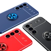 Samsung Galaxy S23 - Kılıf Yüzüklü Karbon Ravel Silikon Kapak thumbnail 3