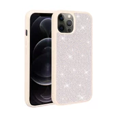 Apple iPhone 12 Pro Max - Kılıf Parlak Taşlı Tasarım Ston Kapak - 1