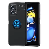 Xiaomi Redmi Note 12 5G - Kılıf Yüzüklü Karbon Ravel Silikon Kapak - 1