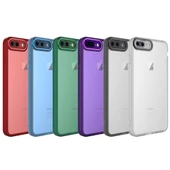 Apple iPhone 7 Plus - Kılıf Kamera Korumalı Transparan Post Kapak thumbnail 2