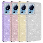 Xiaomi Mi 13 Lite - Kılıf Simli Koruyucu Shining Silikon thumbnail 2