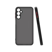 Samsung Galaxy A24 - Kılıf Arkası Buzlu Renkli Düğmeli Hux Kapak thumbnail 1