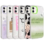 Apple iPhone 11 - Kılıf Mermer Desenli Marbello Kapak thumbnail 2