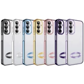 Samsung Galaxy M14 - Kılıf Kamera Korumalı Logo Gösteren Omega Kapak thumbnail 2