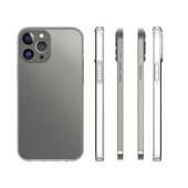 Apple iPhone 15 Pro Max - Kılıf Şeffaf Soft Slim Fitt Süper Silikon Kapak thumbnail 4