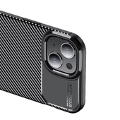 Apple iPhone 15 - Kılıf Auto Focus Karbon Negro Silikon Kapak thumbnail 6
