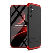 Samsung Galaxy A34 - Kılıf Kamera Korumalı Dikey Standlı Ays Kapak thumbnail 1