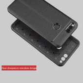 Huawei Honor 7X - Kılıf Auto Focus Karbon Niss Silikon Kapak thumbnail 4