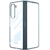 Samsung Galaxy Z Fold 5 - Kılıf Full Camlı Kıpta Kapak thumbnail 2