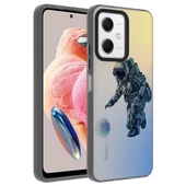 Xiaomi Redmi Note 12 4G - Kılıf Desenli Dragon Sert Kapak thumbnail 1