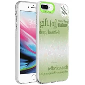 Apple iPhone 8 Plus - Kılıf Mermer Desenli Marbello Kapak - 1