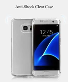 Samsung Galaxy S7 Edge - Kılıf Kenar Köşe Korumalı Nitro Anti Shock Silikon - 1