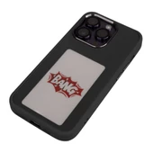 Apple iPhone 15 Pro Max - Kılıf Ekranı Yansıtan Akıllı NFC Kapak - 5