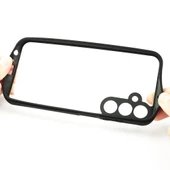 Samsung Galaxy A25 - Kılıf Kamera Korumalı Şeffaf Arka Yüzey New Roll Kapak thumbnail 7