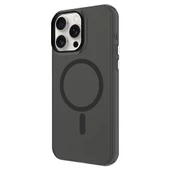 Apple iPhone 15 Pro Max - Kılıf Magsafe Şarj Özellikli Buzlu Transparan C-Pro Sert Kapak thumbnail 3