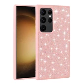 Samsung Galaxy S24 Ultra - Kılıf Parlak Taşlı Tasarım Pırlanta Kapak thumbnail 4