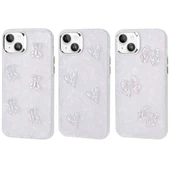 Apple iPhone 13 - Kılıf Kabartma Figürlü Parlak Eralli Silikon Kapak thumbnail 6