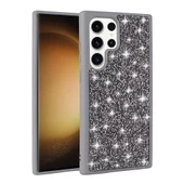 Samsung Galaxy S23 Ultra - Kılıf Parlak Taşlı Tasarım Pırlanta Kapak thumbnail 1