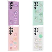 Samsung Galaxy S22 Ultra - Kılıf Kabartma Figürlü Parlak Toys Silikon Kapak thumbnail 2