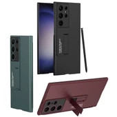 Samsung Galaxy S24 Ultra - Kılıf Koruyucu Sert Standlı Ays Kapak thumbnail 2