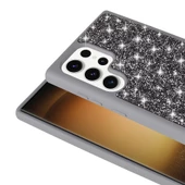 Samsung Galaxy S23 Ultra - Kılıf Parlak Taşlı Tasarım Pırlanta Kapak thumbnail 7